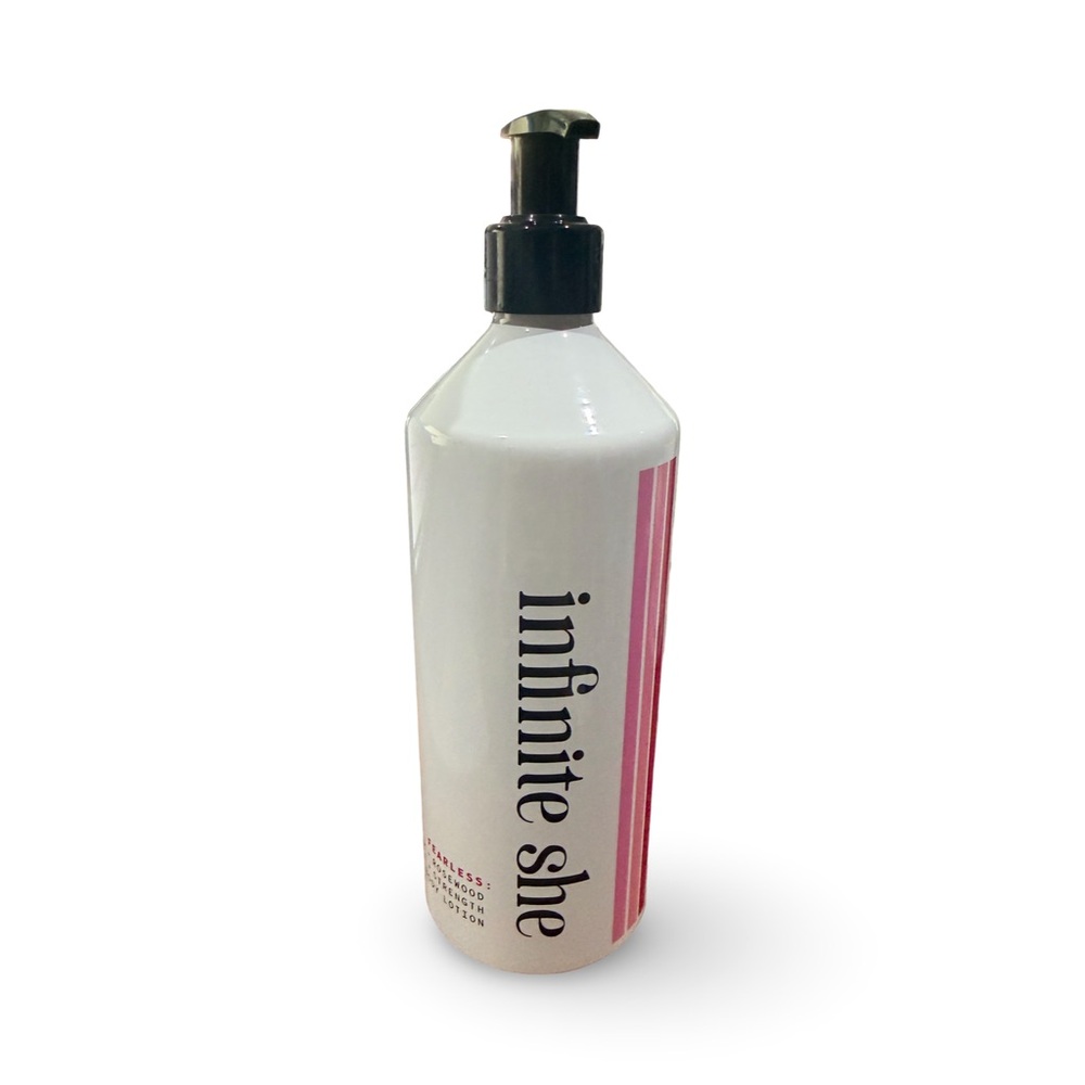 Infinite She Fearless Hydrating Body Lotion- Wild Geranium and Rosewood
